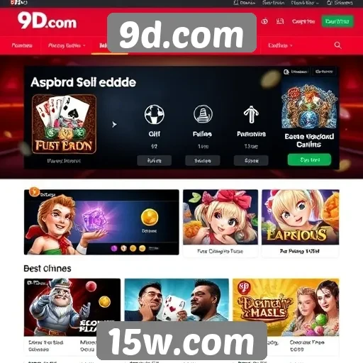 Funcionalidades interativas atraem jogadores em 9d.com