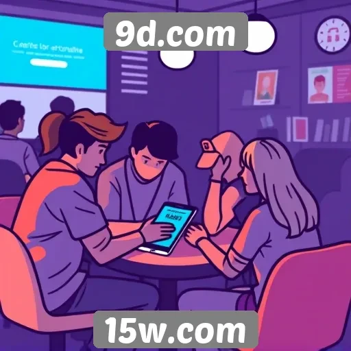 Comportamento dos usuários no site 9d.com em destaque